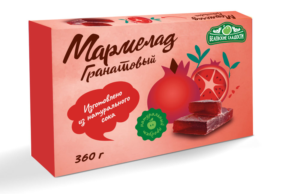  Мармелад  "Гранатовый" белевский 360г  в Фролове