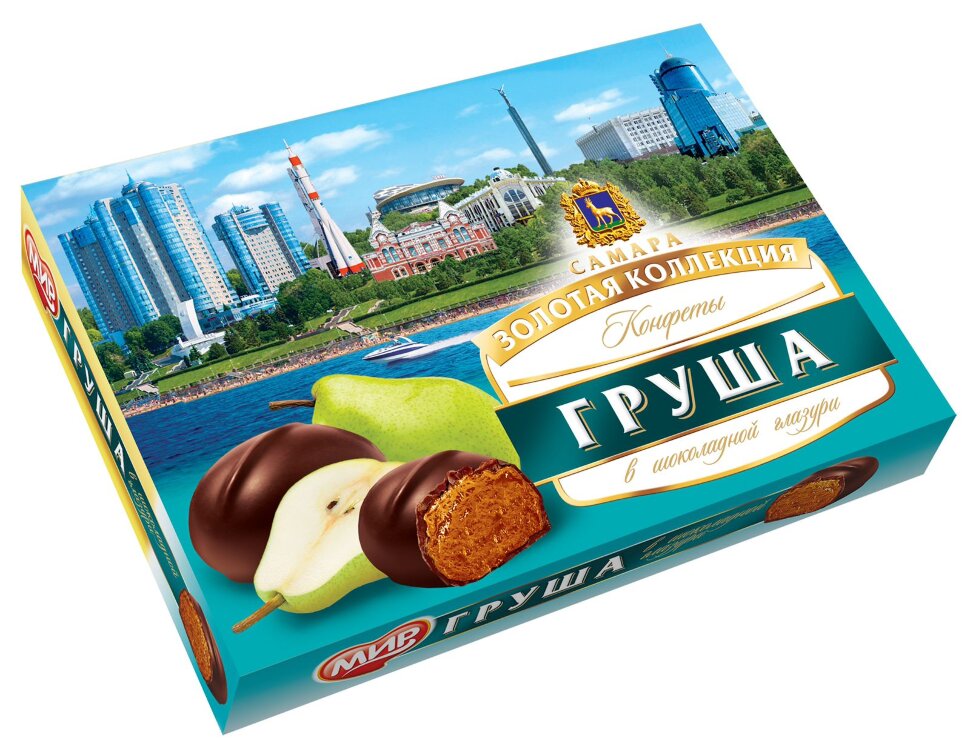  КФ МИР Груша в шоколадной глазури 160г  в Фролове