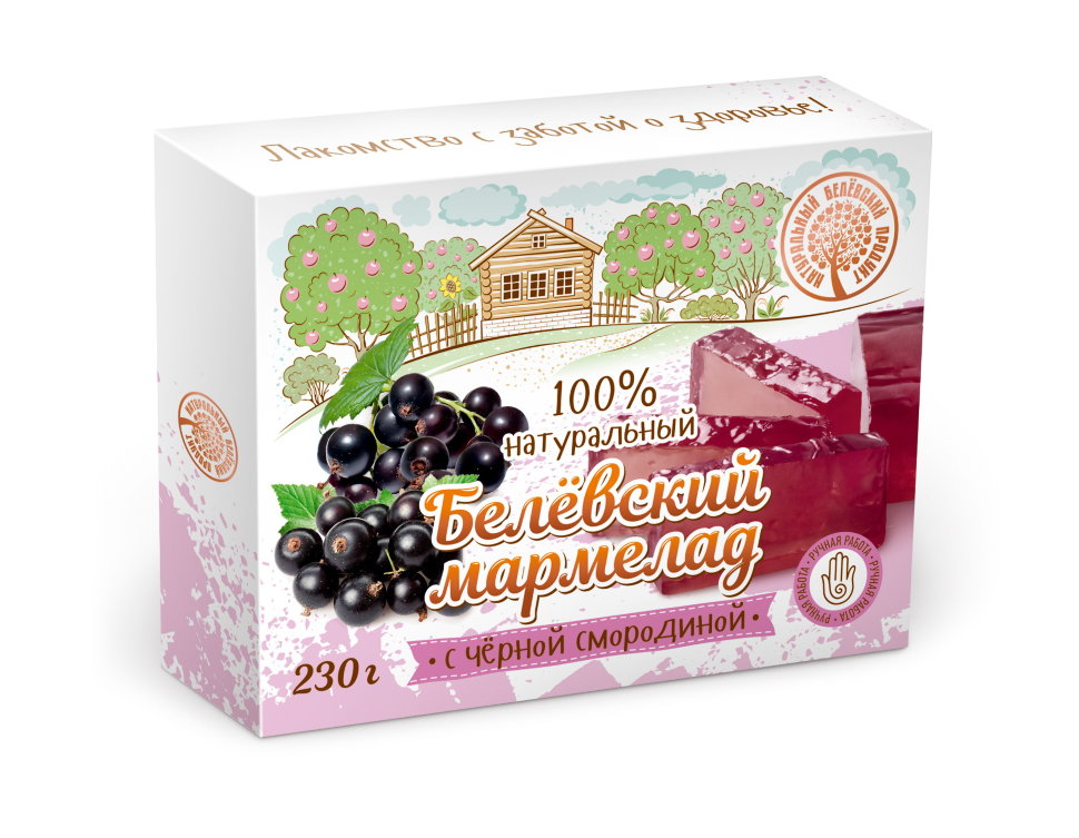  Мармелад белевский "Черная смородина" 230г в Фролове