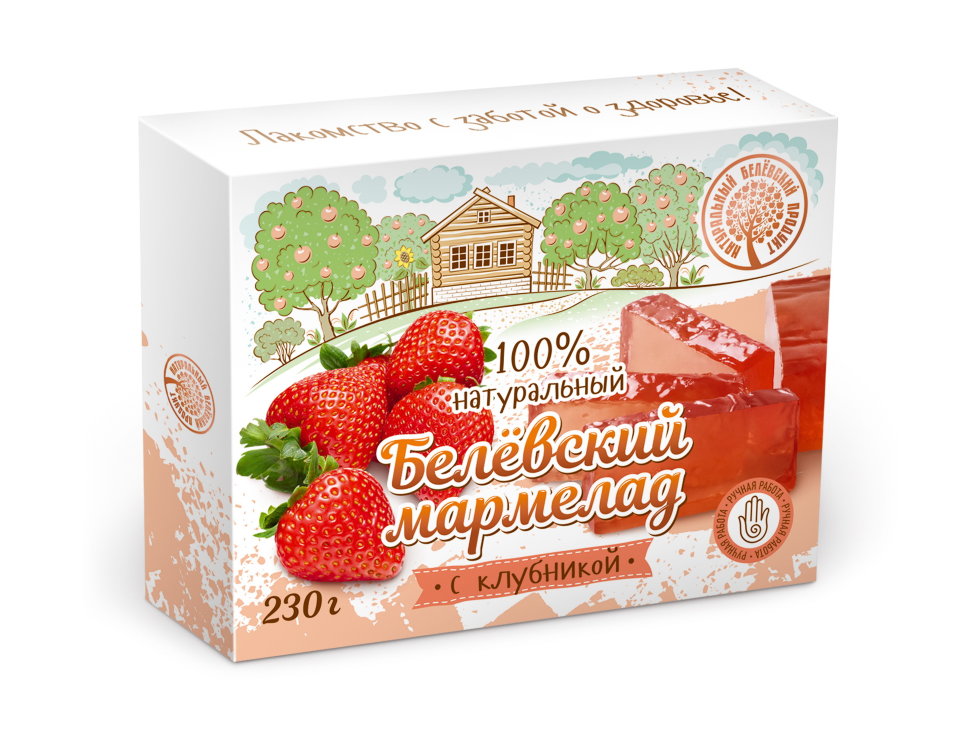  Мармелад белевский "Клубника" 230г в Фролове