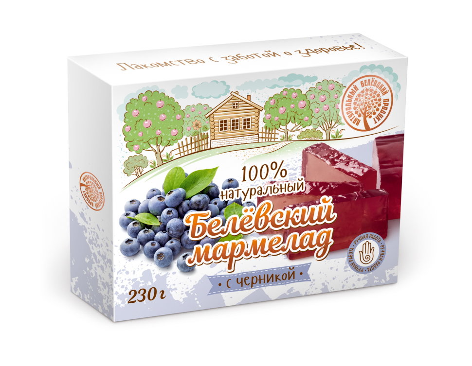  Мармелад белевский "Черника" 230г в Фролове