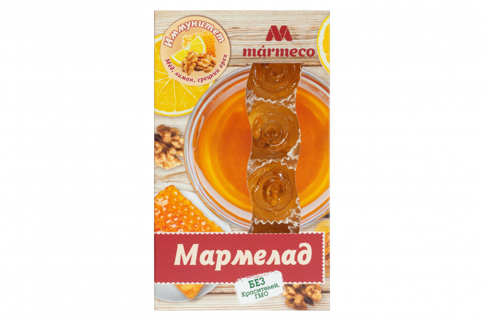  Мармелад "Иммунитет"  Мёд, лимон, грецкий орех, 180г  в Фролове