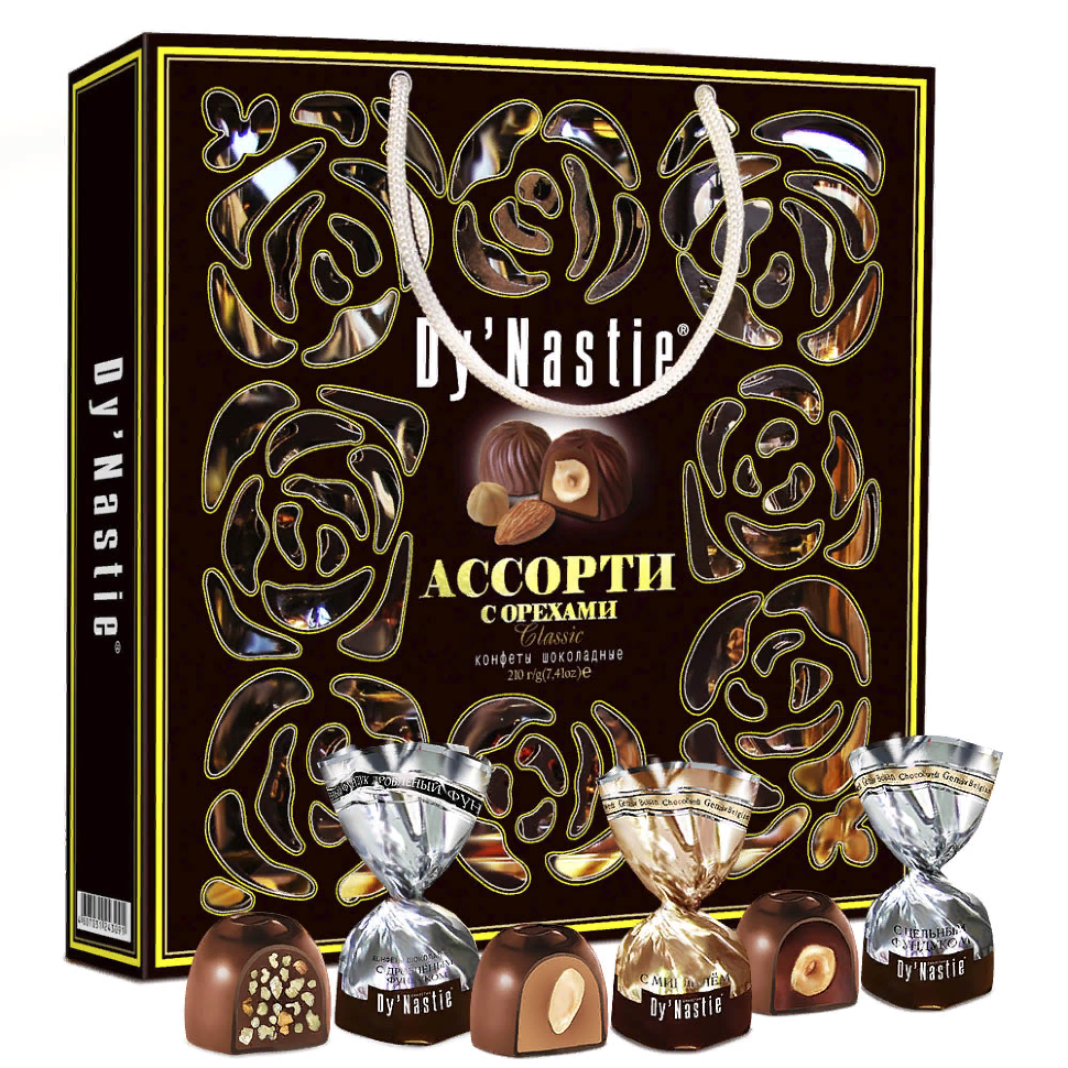  Династия Сумка Конфеты "Классик", 210г      в Фролове